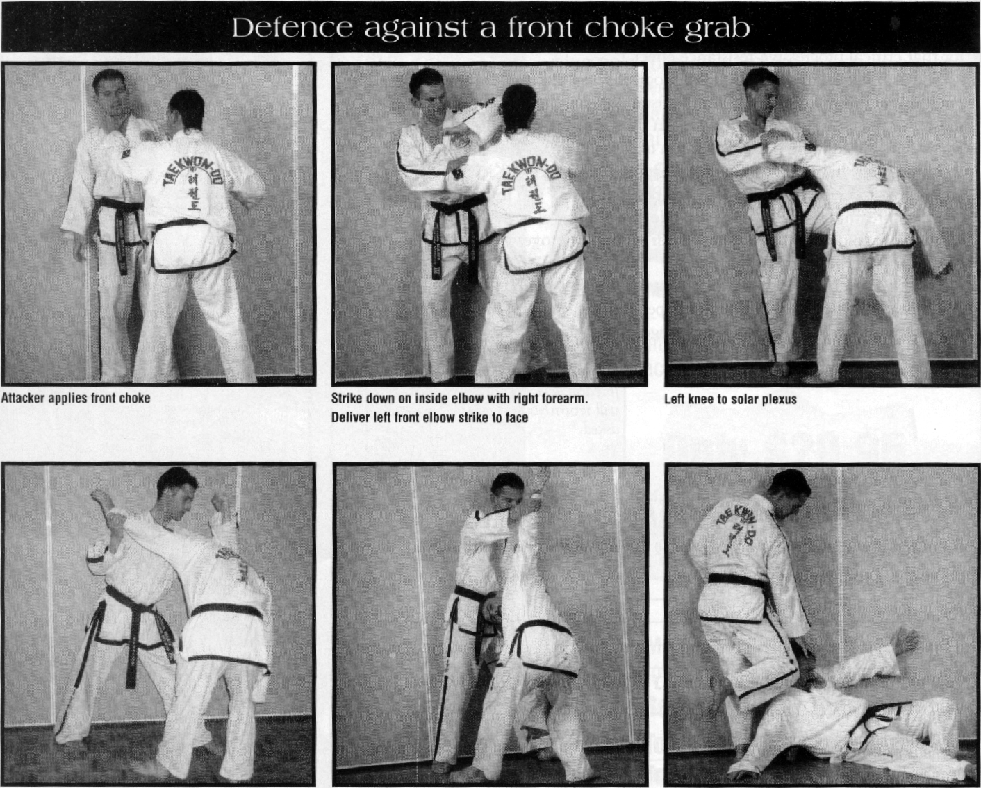 technique front choke